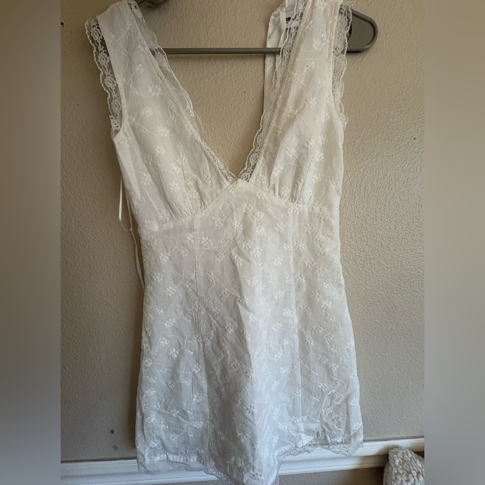 Princess Polly Ivory Lace Chemise